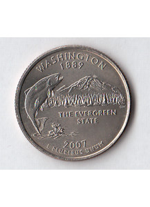 2007 -  Quarto di dollaro Stati Uniti Washington (P) Filadelfia